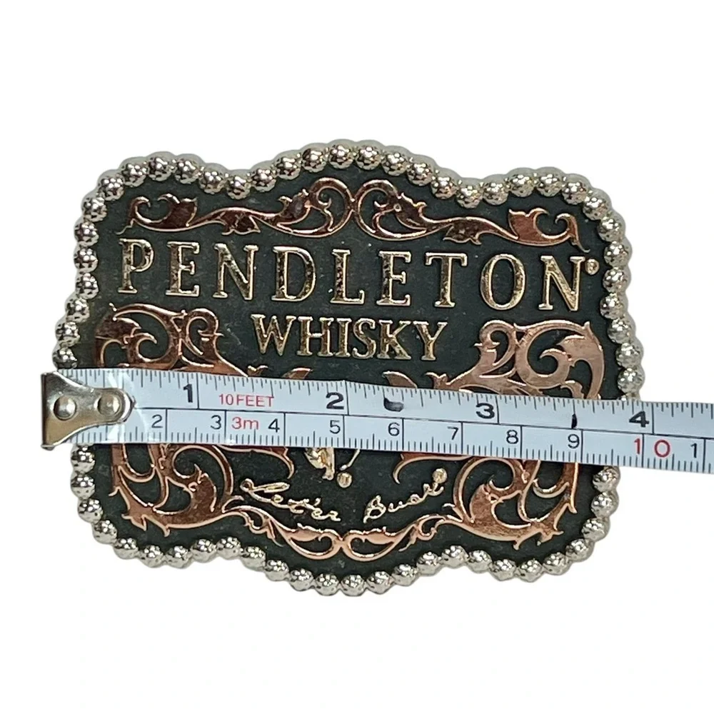 Montana Silversmiths Pendleton Whiskey Western Belt Buckle